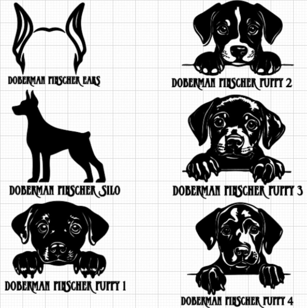 Doberman Pinscher Decal